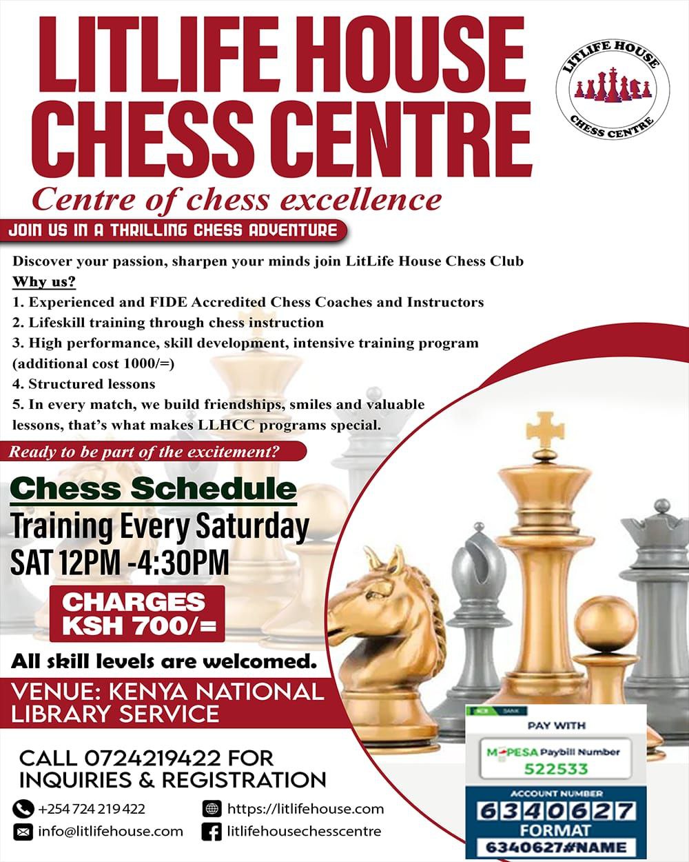 JOIN US IN A THRILLING CHESS ADVENTURE